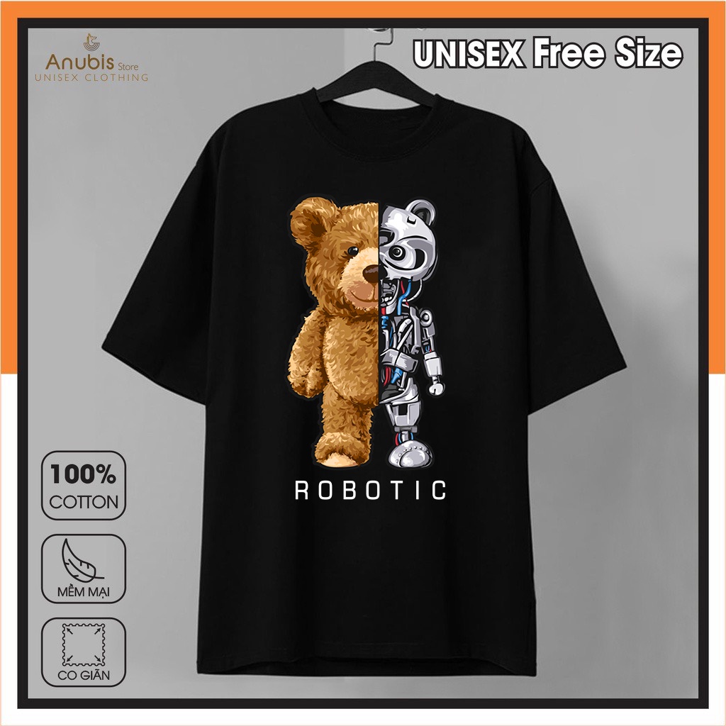 Áo Thun Unisex Gấu Robo (Teddy Robo) | Anubis Store
