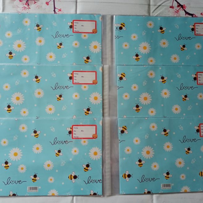 BÌA BAO GIẤY LỒNG KIẾNG (HOA CÚC)