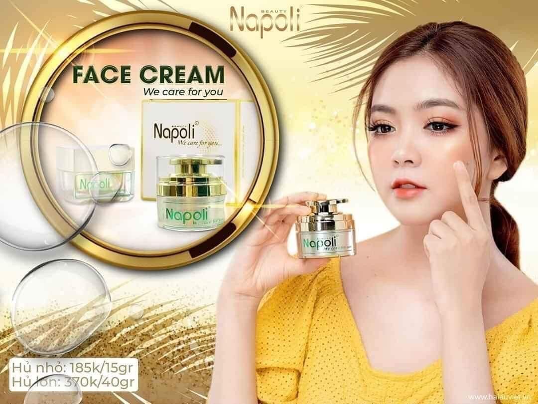 Kem Face Sữa Napoli Hải Âu Việt (cỡ to 40gam)