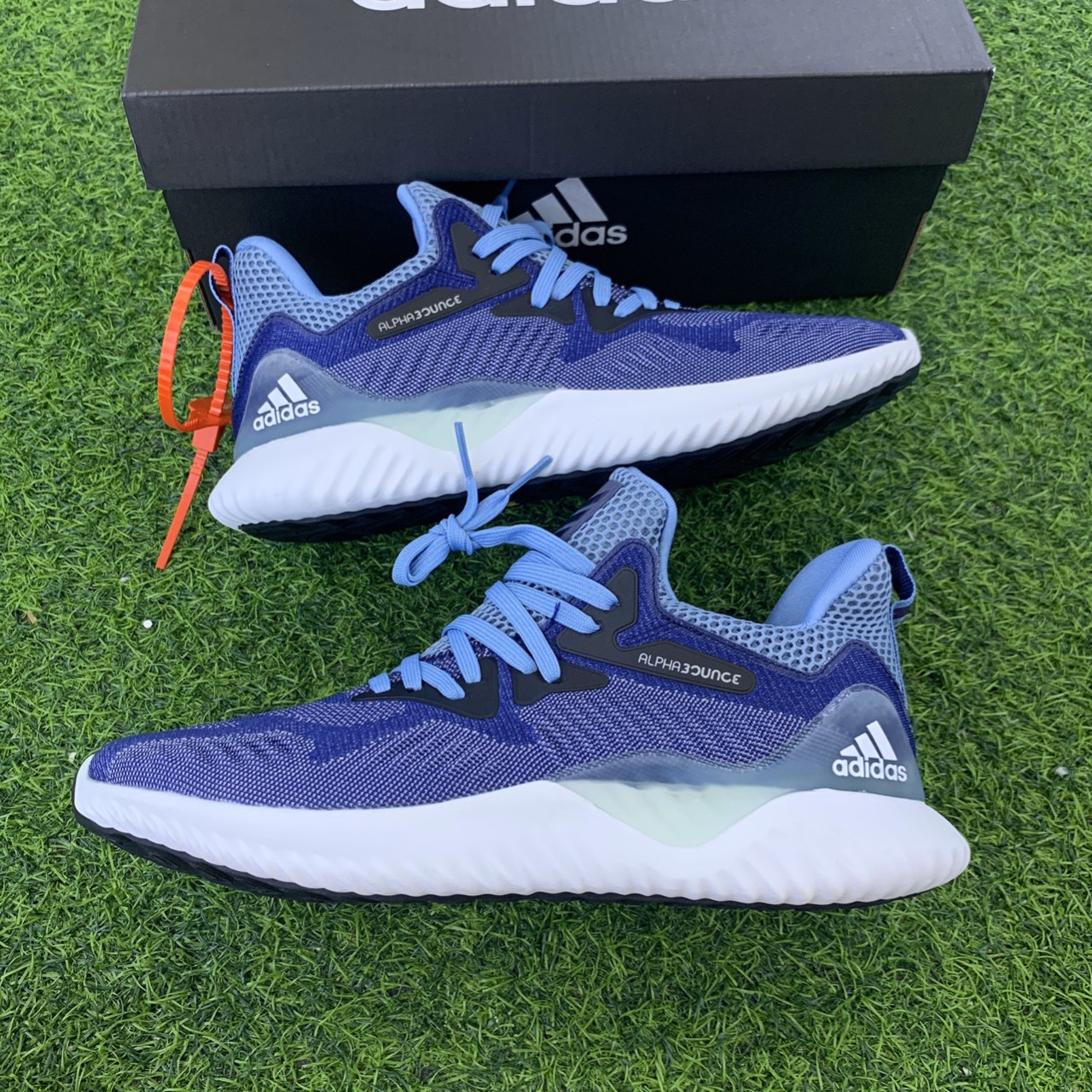 [VIDEO ẢNH+HỘP BẢO VỆ] giầy thể thao Alphabounce beyond xanh thời trang nam nữ