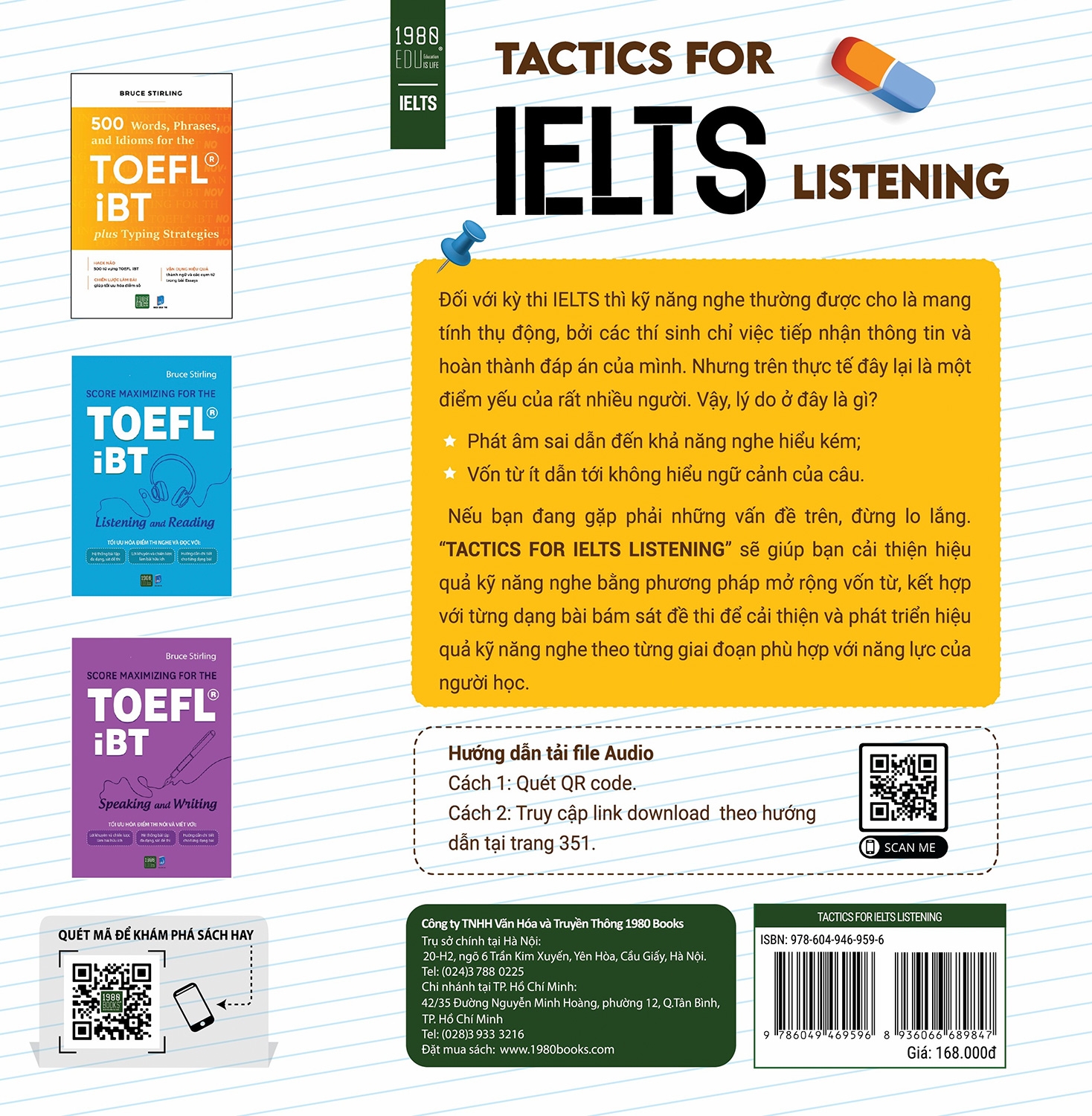 Sách Fahasa - Tactics For Ielts Listening