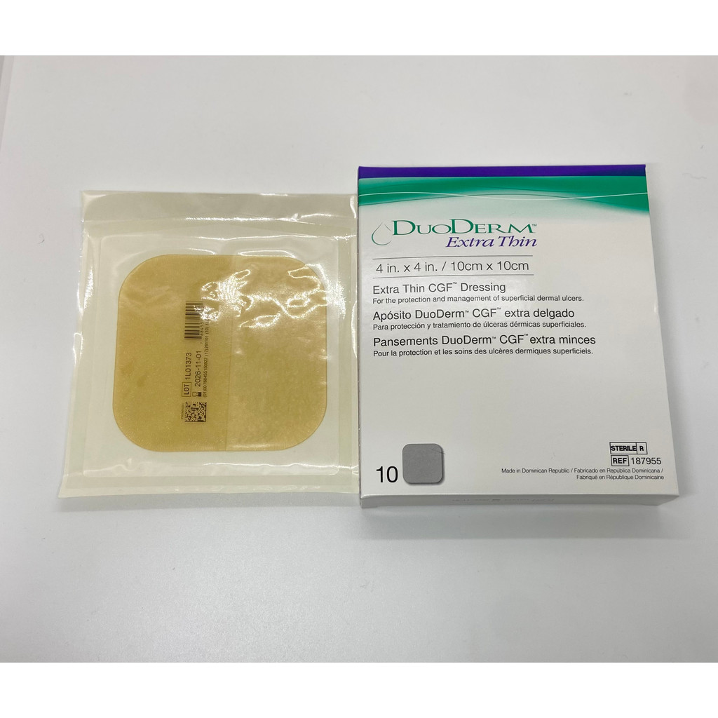 Miếng dán mụn, vết thương, bỏng đa năng Duoderm Extrathin 5x5cm, 5x10cm, 10x10cm, 5x20cm hàng convatec chuẩn Aut
