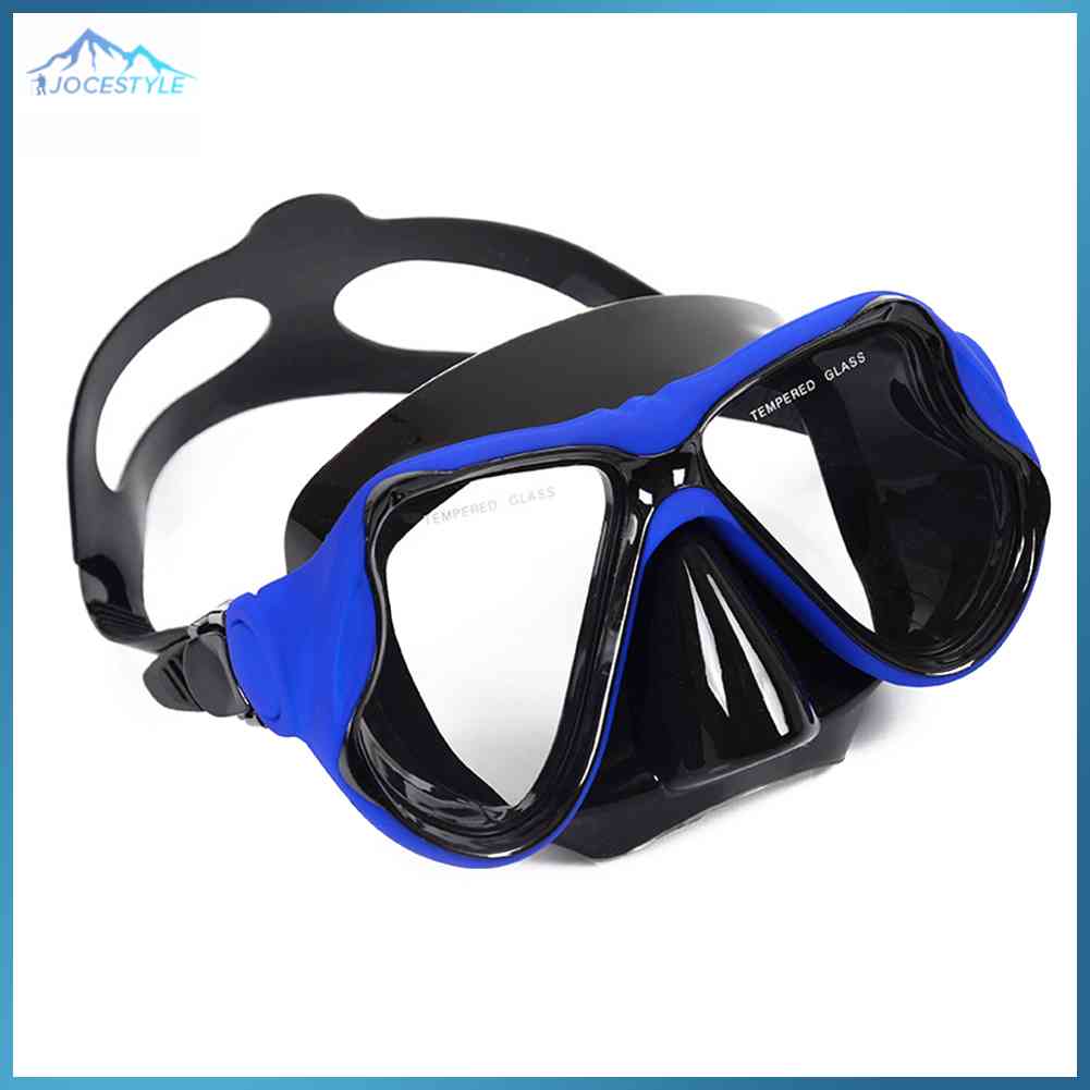 Scuba Snorkel Diving Mask Snorkeling Goggles Swimming Water Sport Equipment-Black/Blue/Red