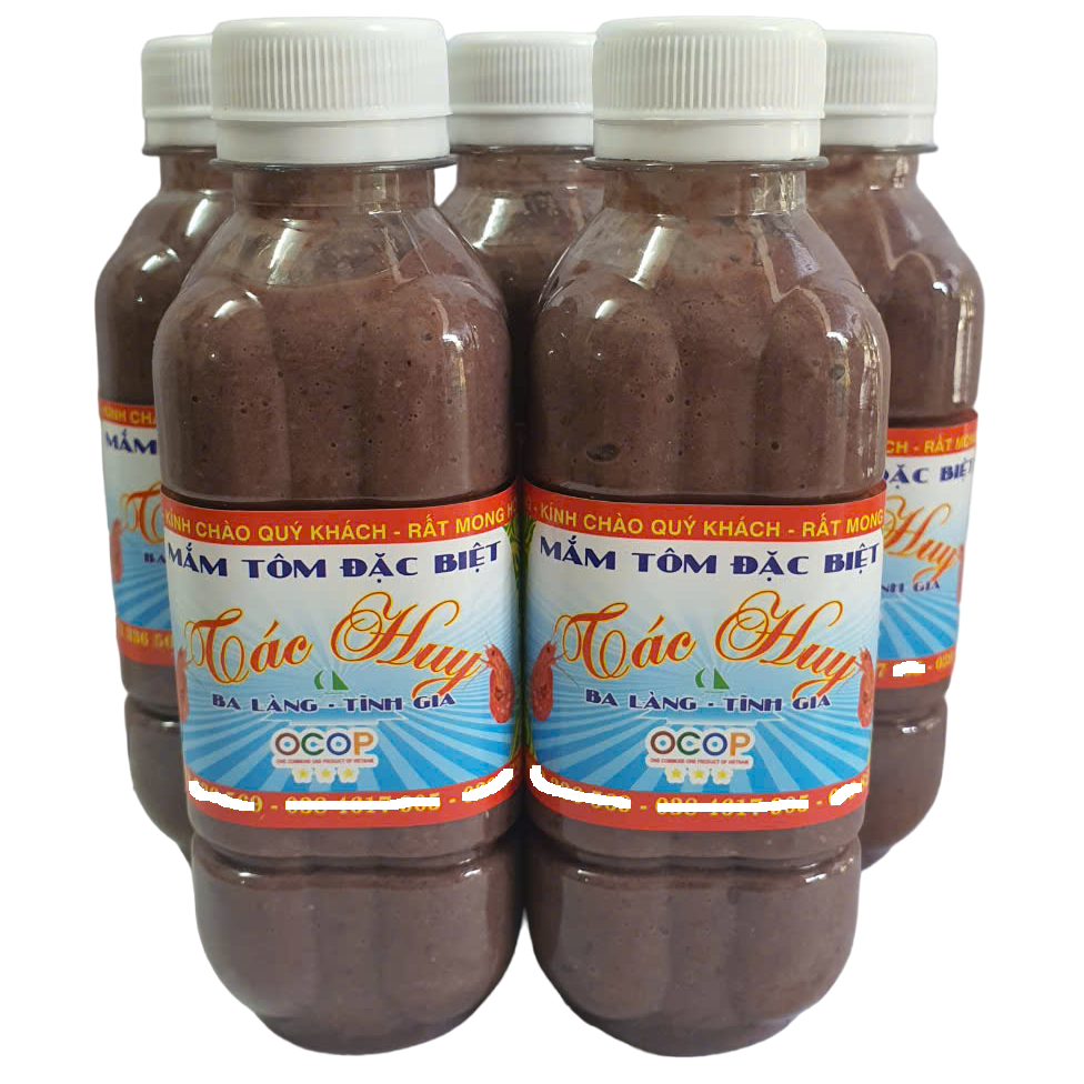 Combo 5 chai mắm tôm Ba Làng Thanh Hóa 300g đặc biệt