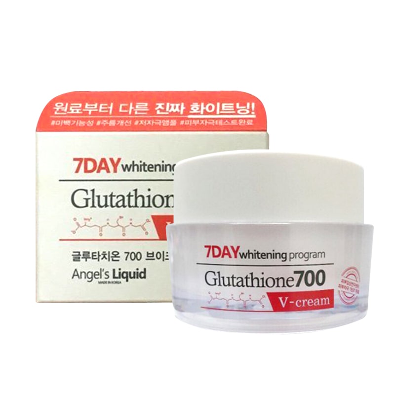 Kem Trắng Da 7day Whitening Program Glutathione 700
