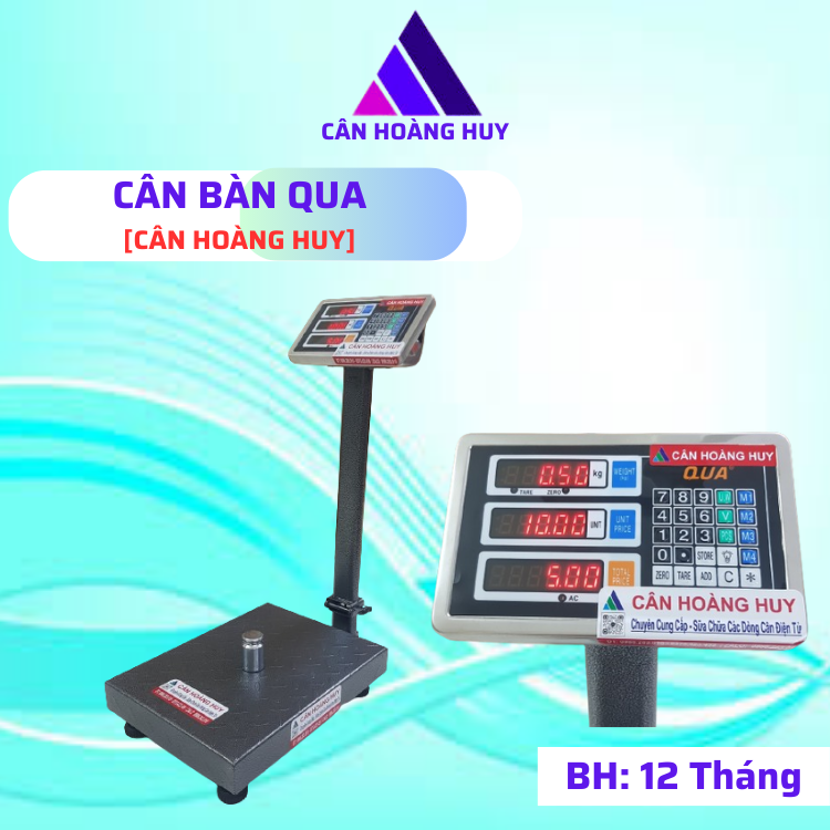 Free shipping electronic cash register, electronic scale, sales scale, qua-100kg & 150kg electronic table scale, frame weight made of electrostatic paint Hoang Huy electronic scale