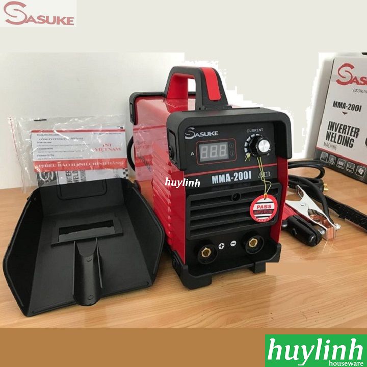 Máy hàn que điện tử Sasuke MMA-200I - Dòng hàn 200A