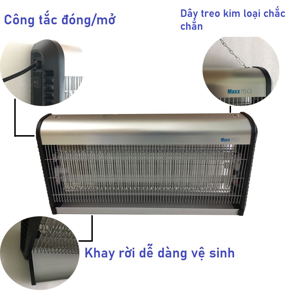 [HCM]ĐÈN ĐIỆN BẮT MUỖI, ĐÈN DIỆT CÔN TRÙNG MAXX 150