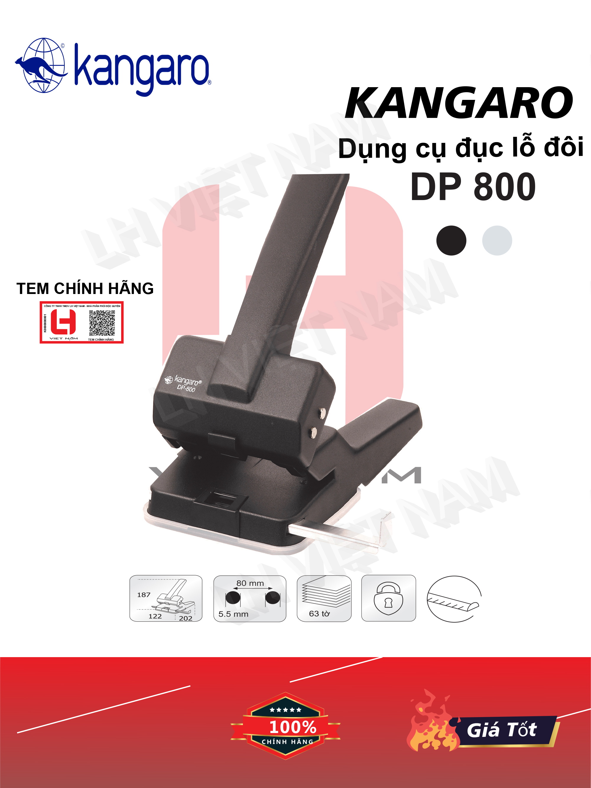DP-800 KANGARO paper puncher