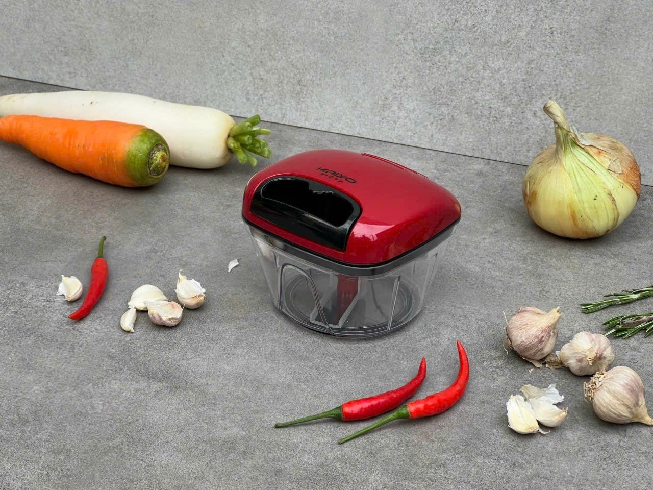 Kaiyo Premium Garlic Chopper Manual Kitchen Tool