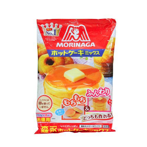 (Date: 2024) Bột làm bánh Pancake morinaga 600gr Nhật Bản cho bé