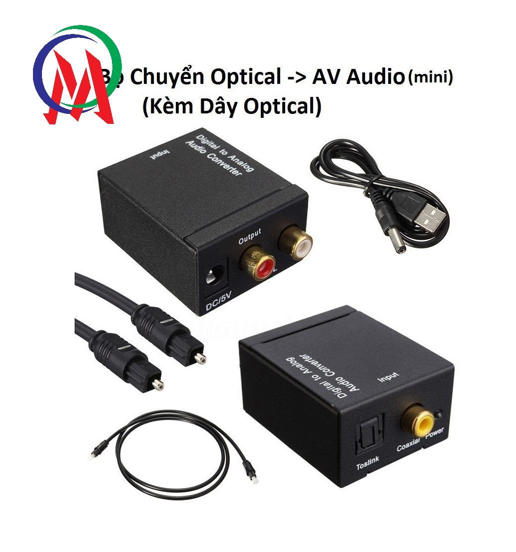[HCM]Bộ Chuyển Optical ra AV AUDIO (mini)