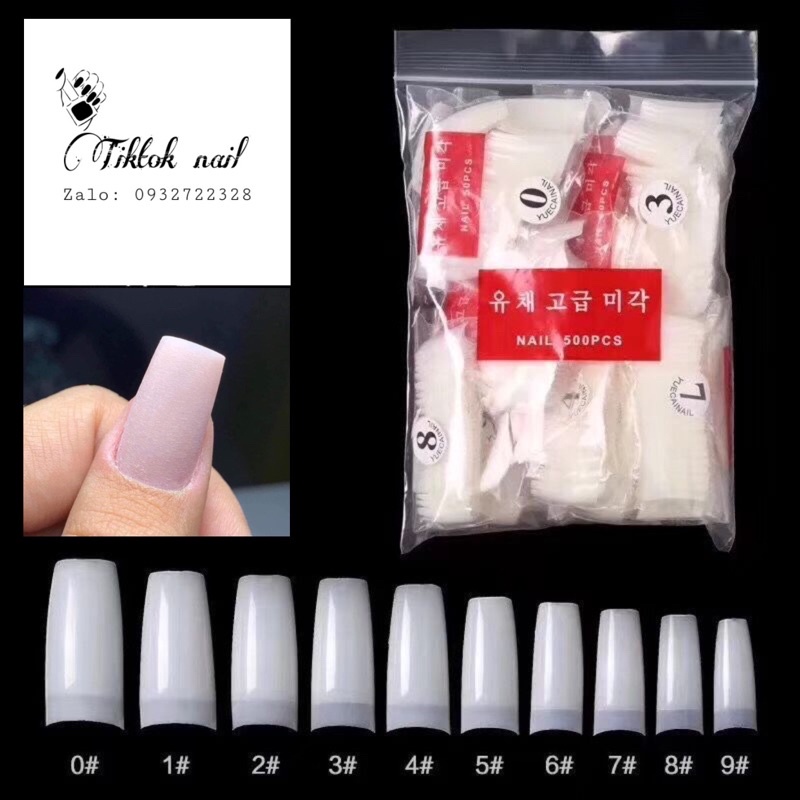 Móng nối với úp bịch