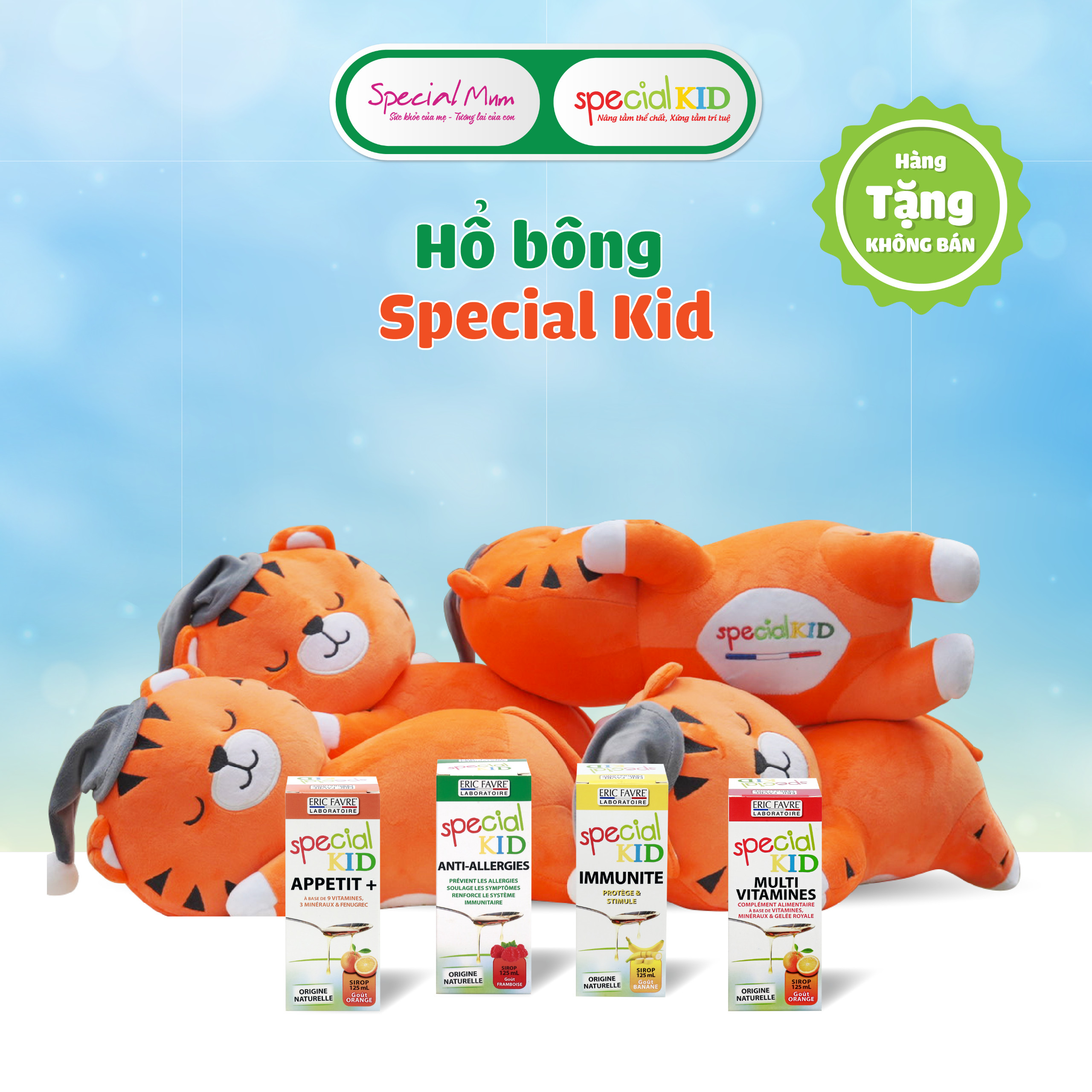 Hổ Max 🎁 Thú nhồi bông chất liệu Cao Cấp 🎁 [ Special Kid ]