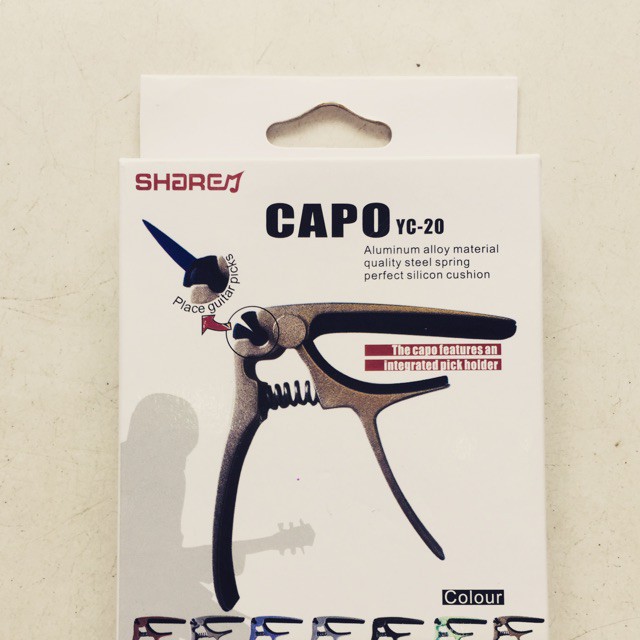 CAPO Đàn Guitar Share YC-20 ( Kẹp Miếng Gảy )
