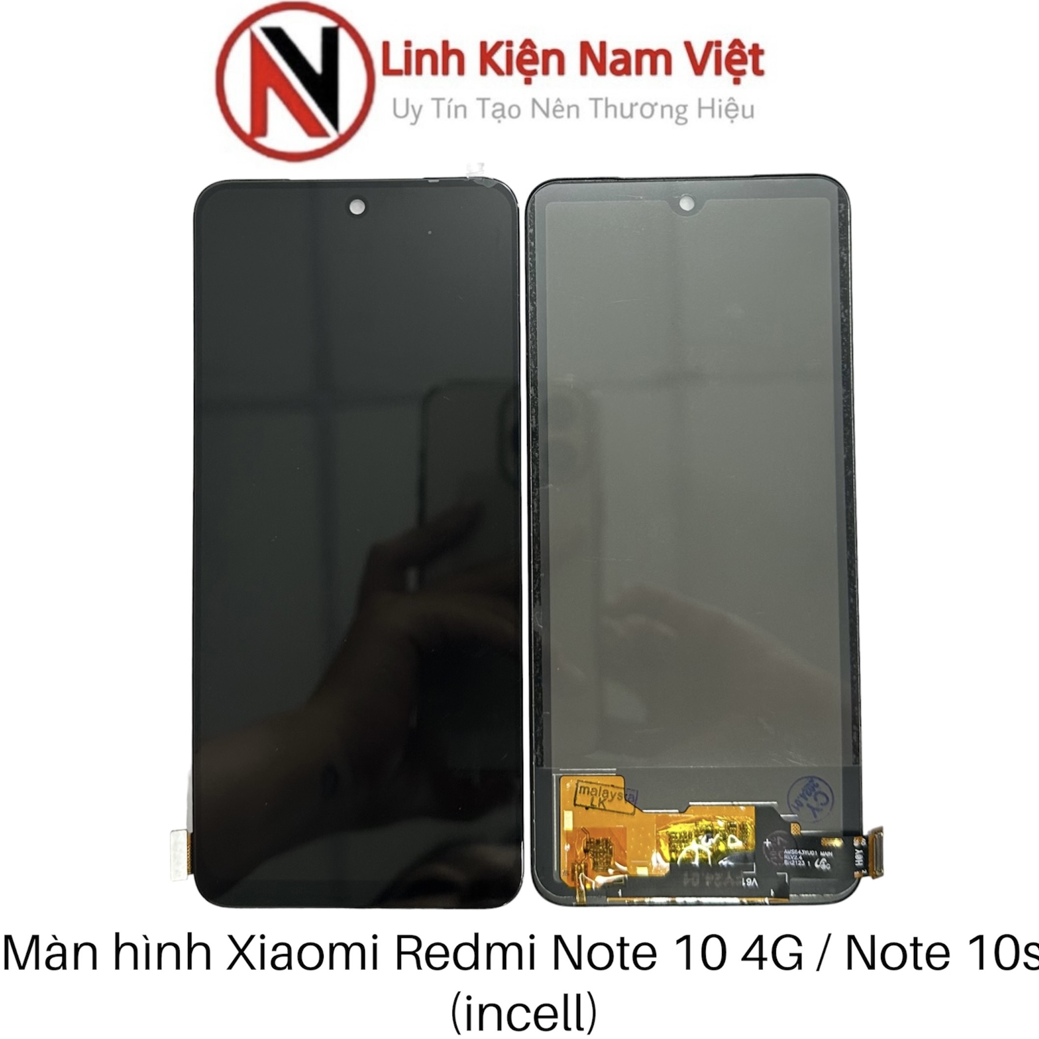 Xiaomi Redmi Note 10 4G / Note 10s display (OLED, Incell) ultra-thin bezel