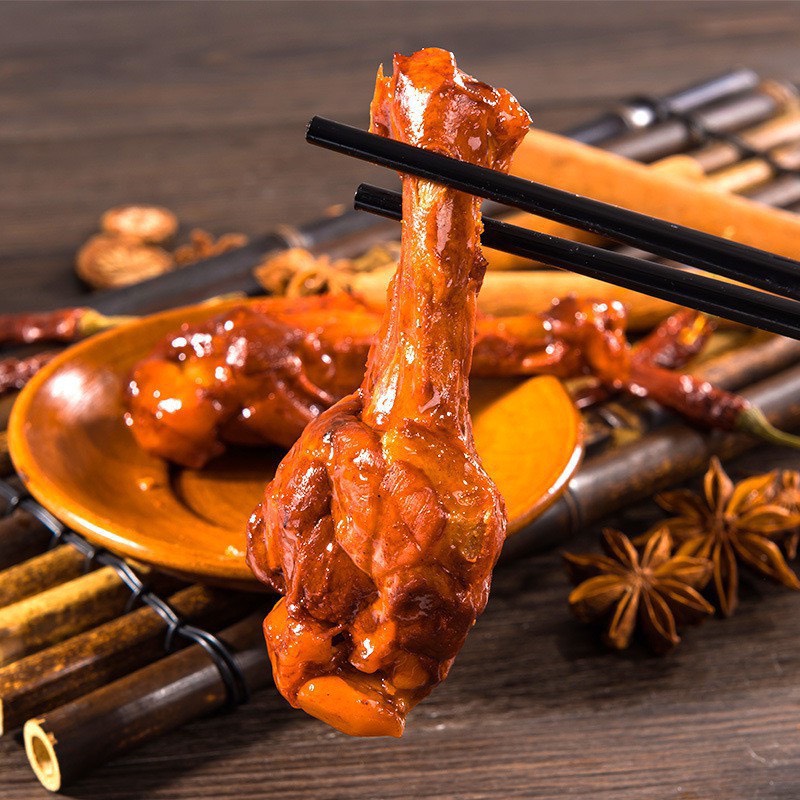 Đùi vịt Dacheng đỏ cay siêu ngon _ Ăn vặt hothit