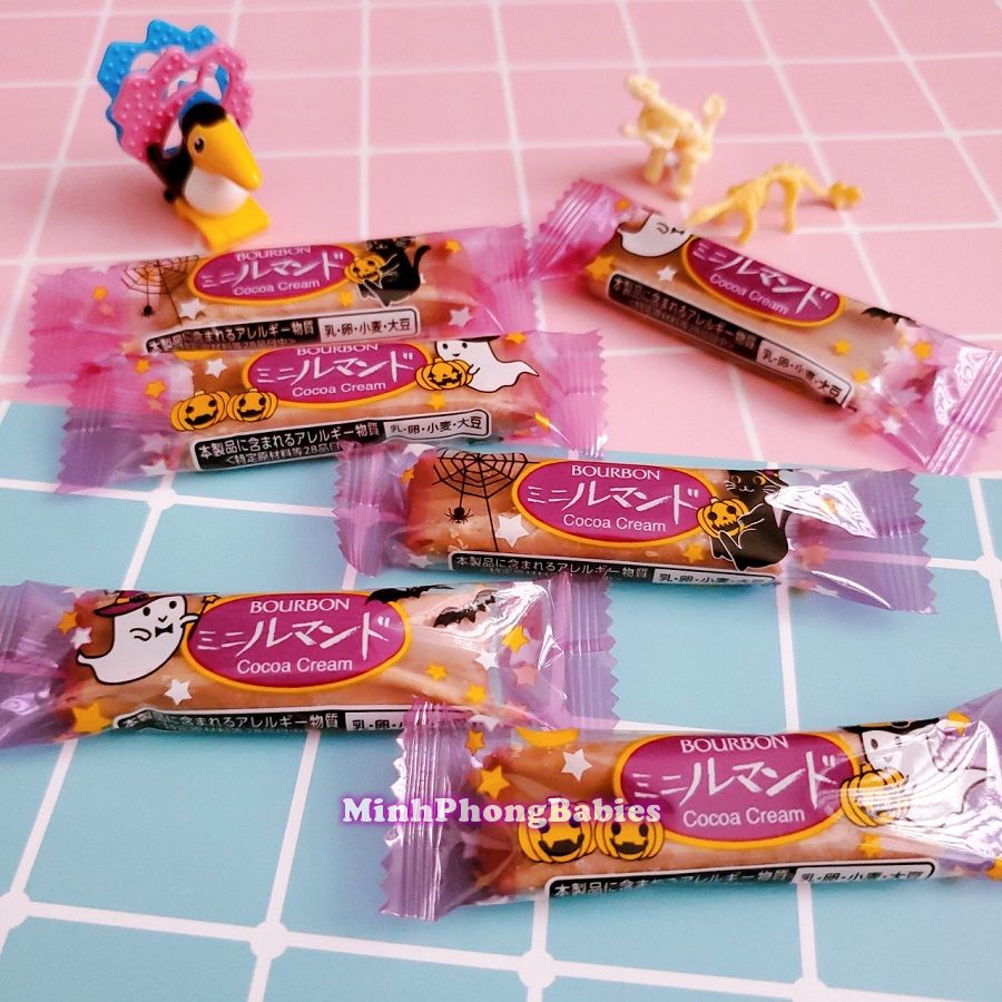 Combo 4 Bánh Quy Crepe Socola Bourbon Halloween