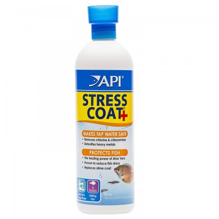 API STRESS COAT ( giảm stress , giúp cá sung , ăn mạnh ) Chai 237ml