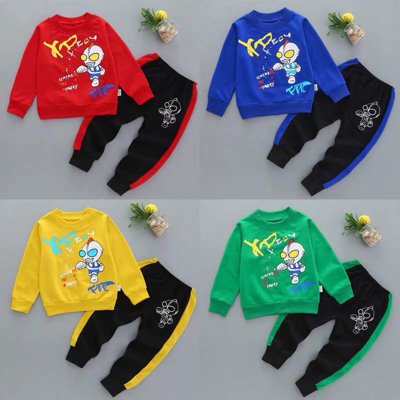set nỉ da cá tàu cho bé trai Bin shop88