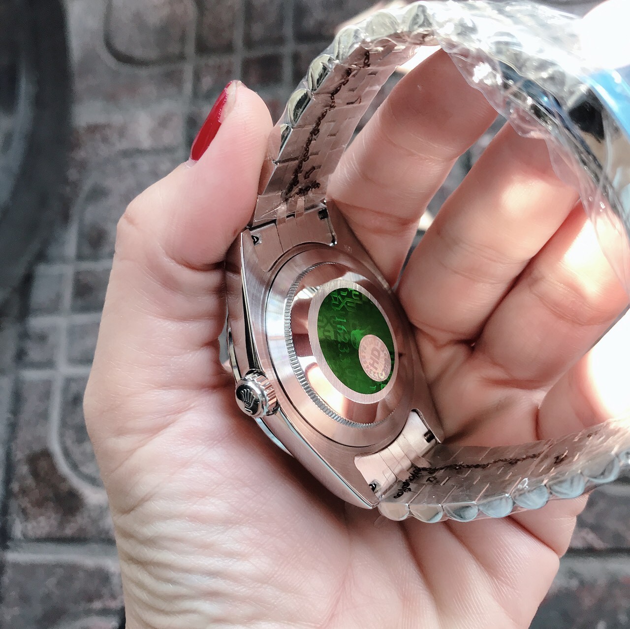 [HCM]Đồng Hồ Nam Automatic RL Mặt Trắng Bạc - Size 41mm - Fullbox ( DN126334Silver)
