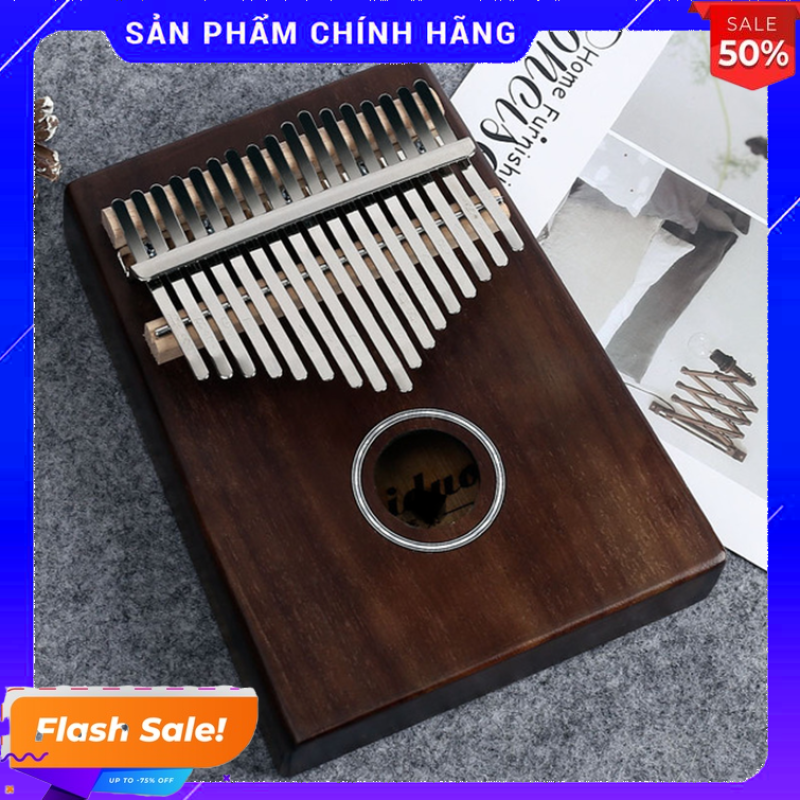 Đàn kalimba 17 phím tặng stick màu và búa chỉnh âm GECKO297