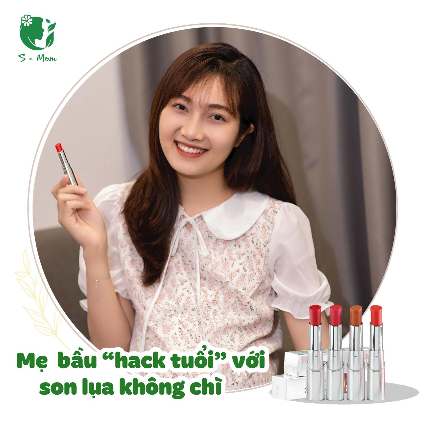 Son Lụa Không Chì Smom Dành Cho Mẹ Bầu Và Sau Sinh