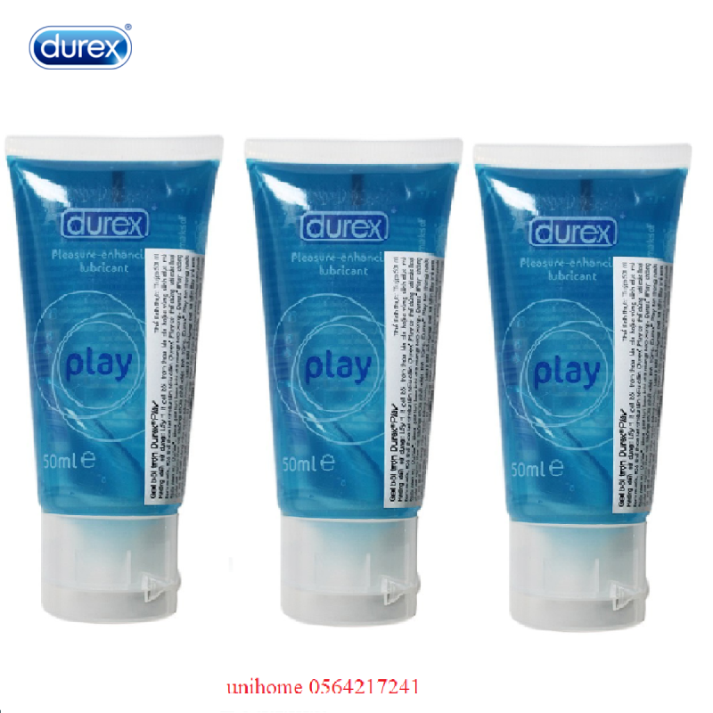 Combo 3 Típ Gel Bôi Trơn Durex Play 50ml Thai Lan