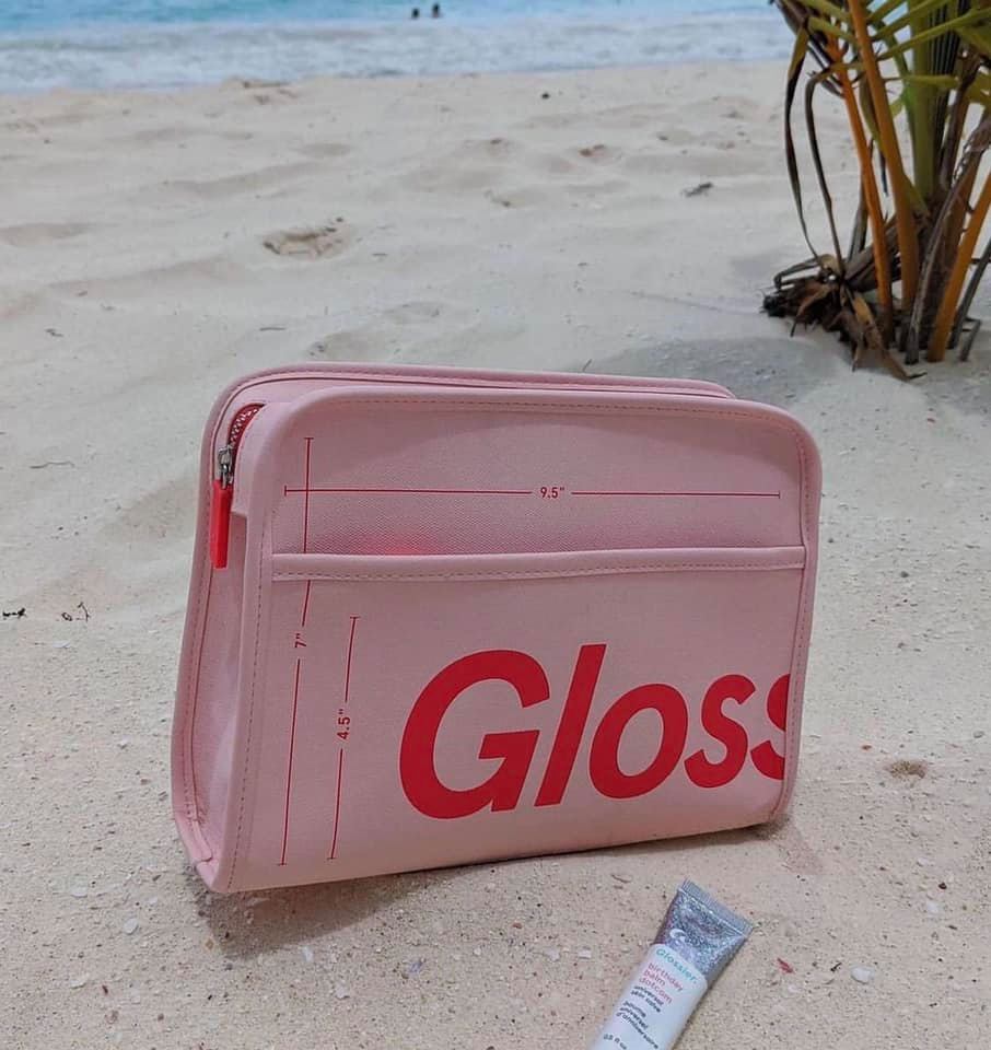 [HCM]Túi đựng mỹ phẩm Makeup bag Glossier