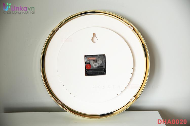Đồng hồ trang trí treo tường nghệ thuật DHA0020 – Chất liệu cẩm thạch cao cấp