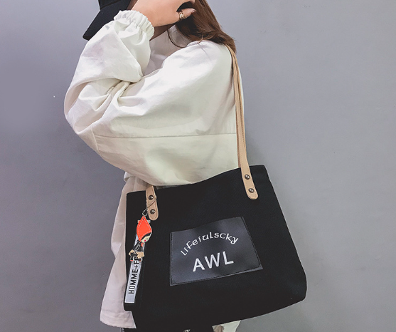 Túi vải canvas thời trang phong cách Nhật Bản