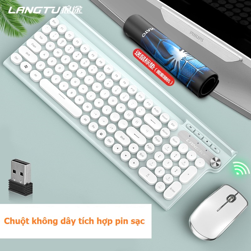[HCM]Chuột không dây tích pin sạc T3 (LT500)