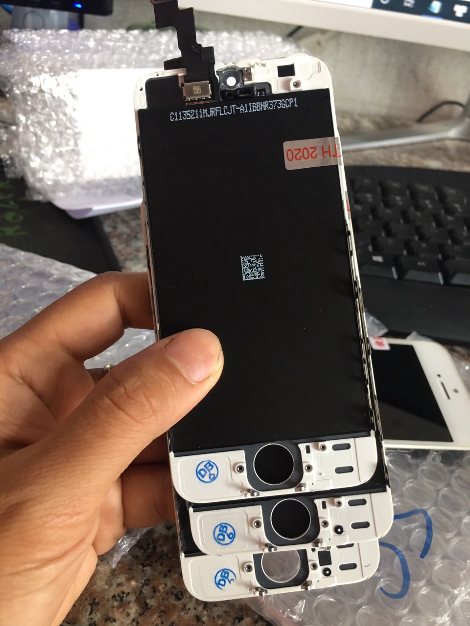Màn hình iphone 5s zin bóc máy