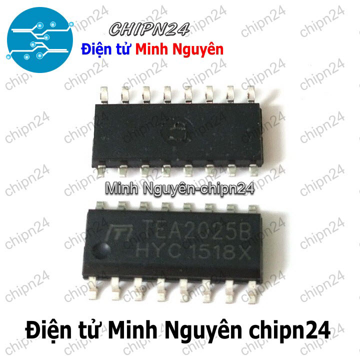 [2 con] (SOP) IC Dán TEA2025 SOP-16 (SMD) (TEA2025B 2025) - HH004557
