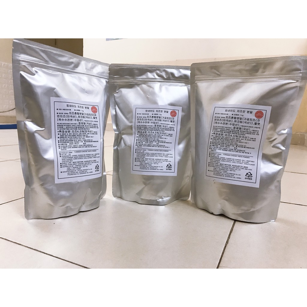 Bột Phô mai lắc Hàn Quốc 1kg