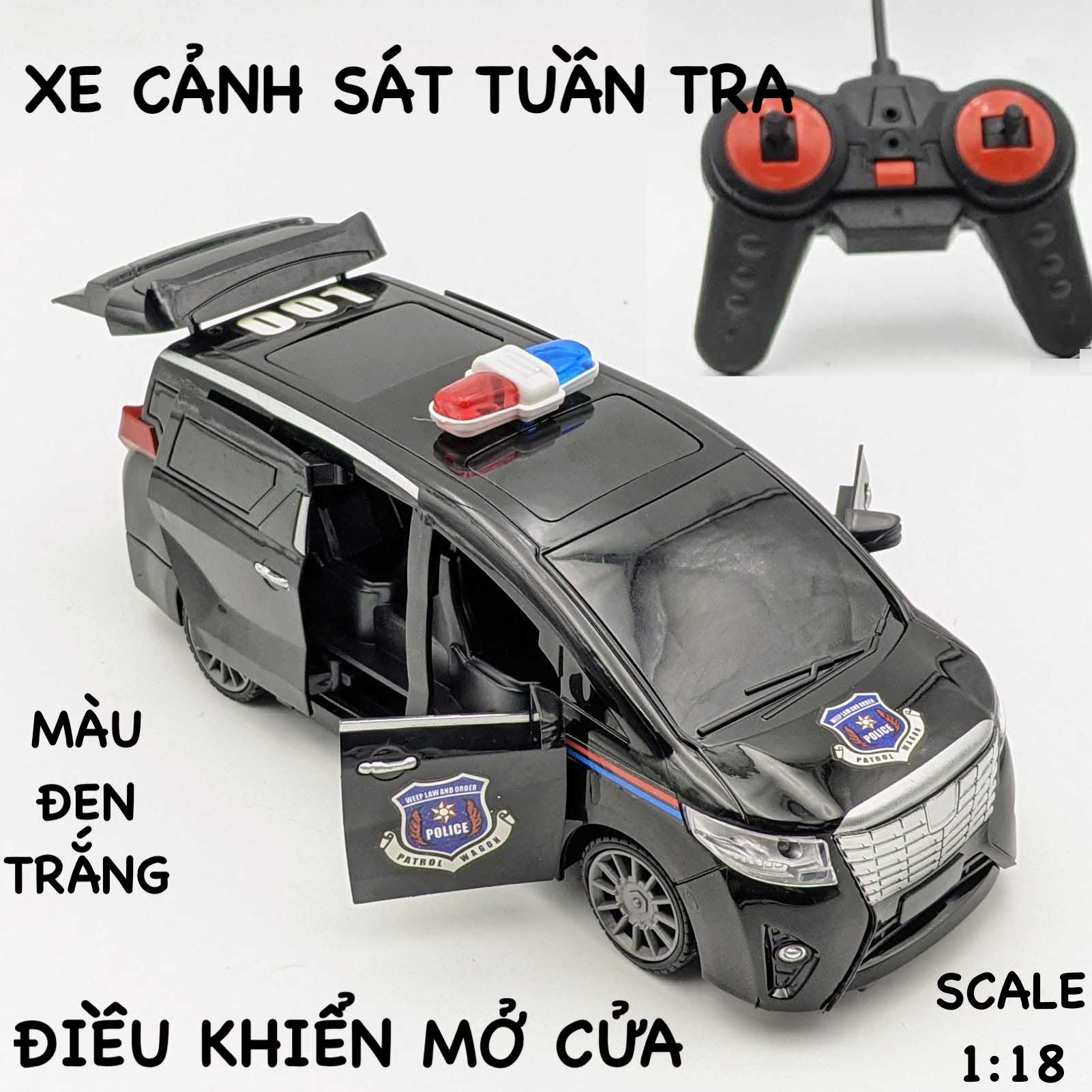 xe điều khiển CS đóng mở cửa