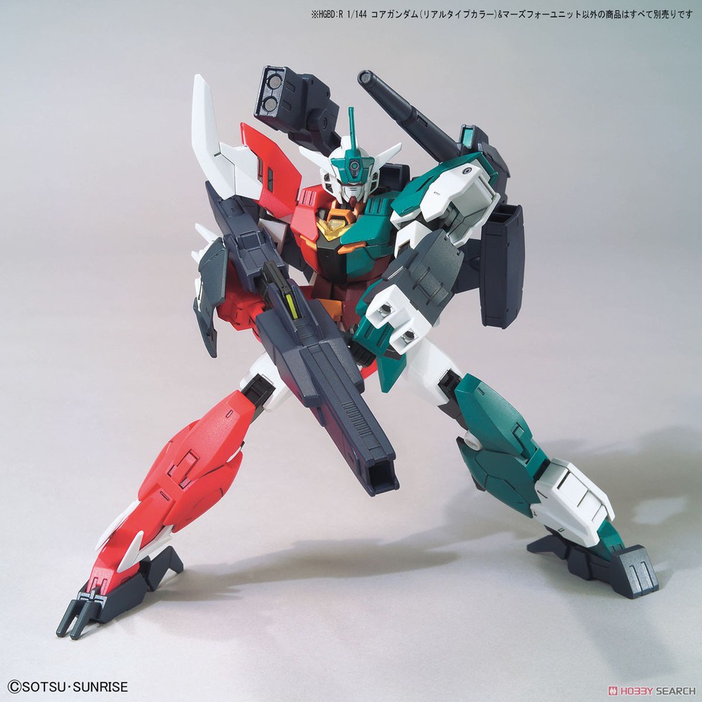 Mô hình lắp ráp HG Core & Marsfour Unit ( tặng base )