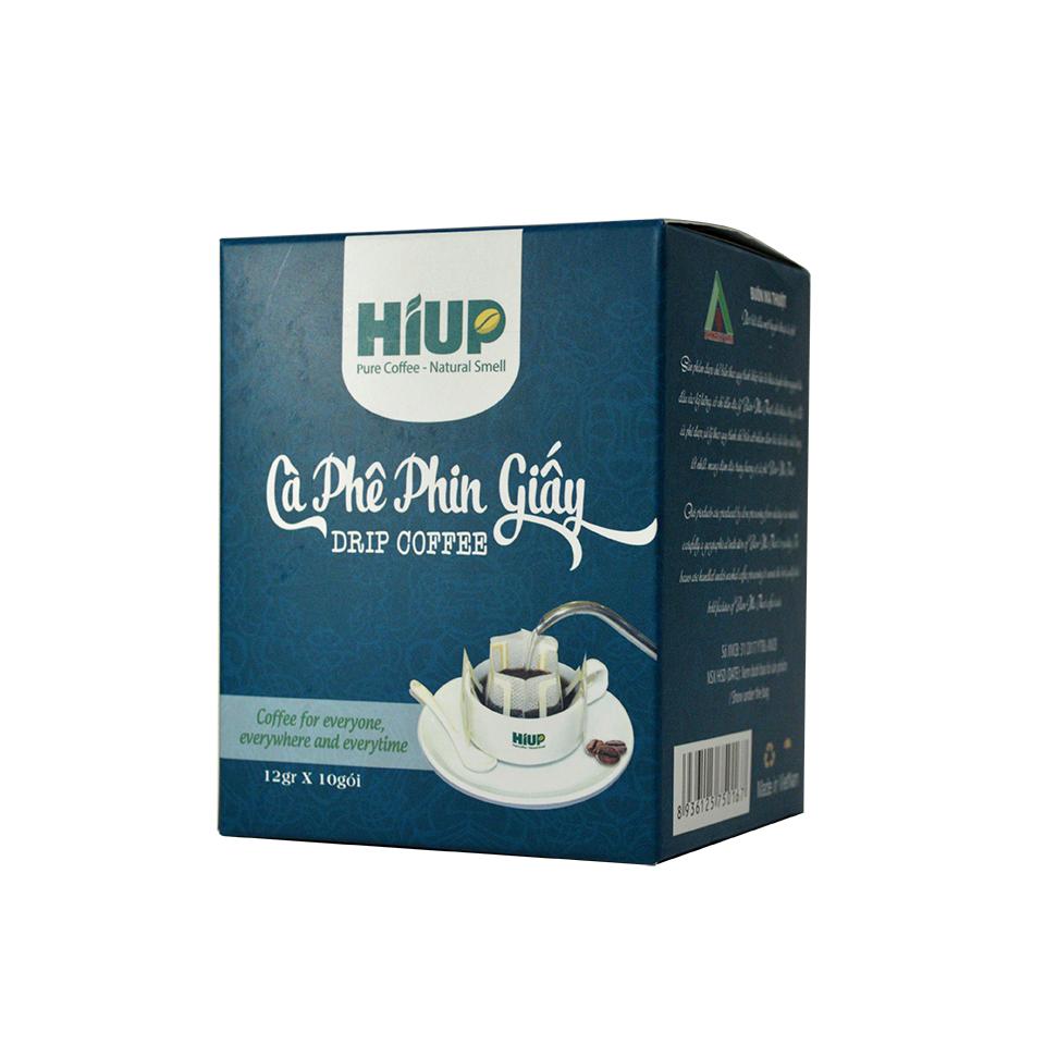 Cà Phê Phin Giấy Hiup Coffee (Hộp 12gr x 10phin)