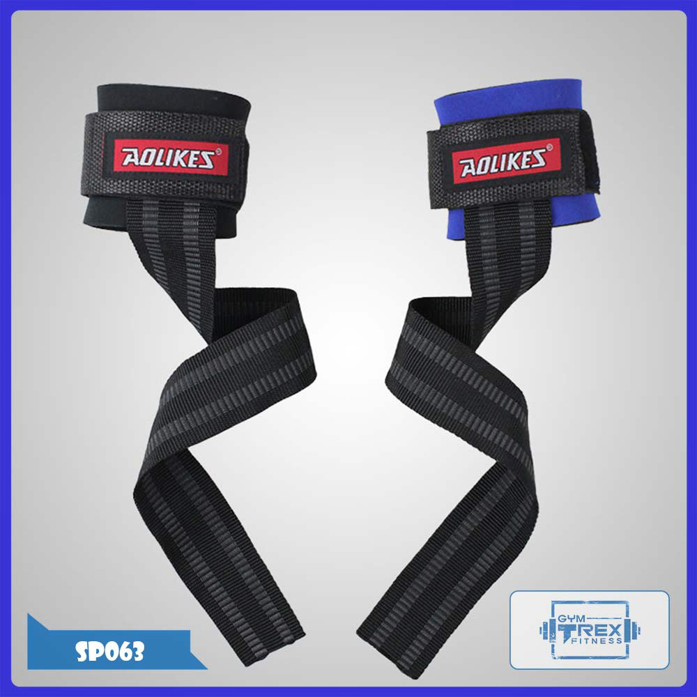Dây kéo lưng Aolikes có quần cổ tay Gym Trex SP063 - Dây kéo lưng tập chân, mông, bụng (phụ kiện gym, tập chân, tập chân, tập lưng, squat)