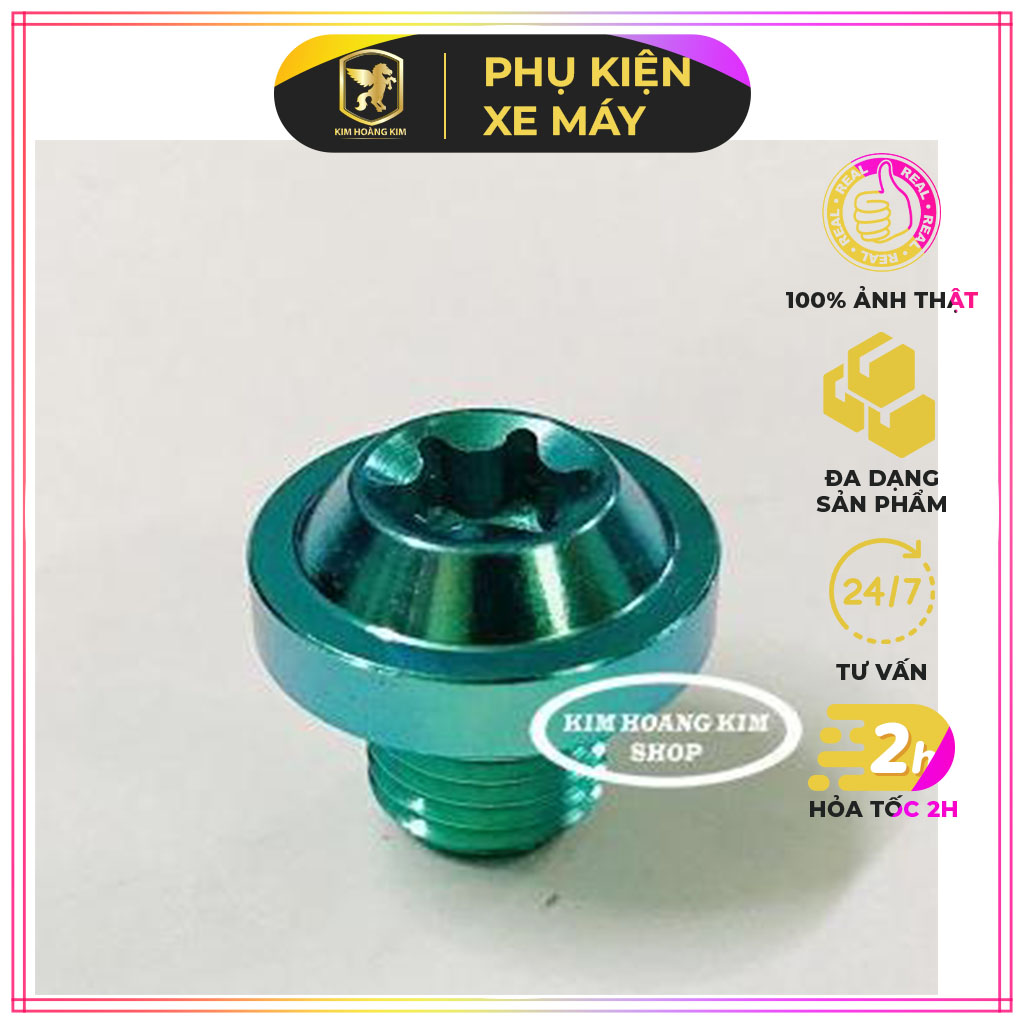 Ốc titan gr5 gắn chân kính 10 li răng thuận , uy tín, chất lượng, mua ngay