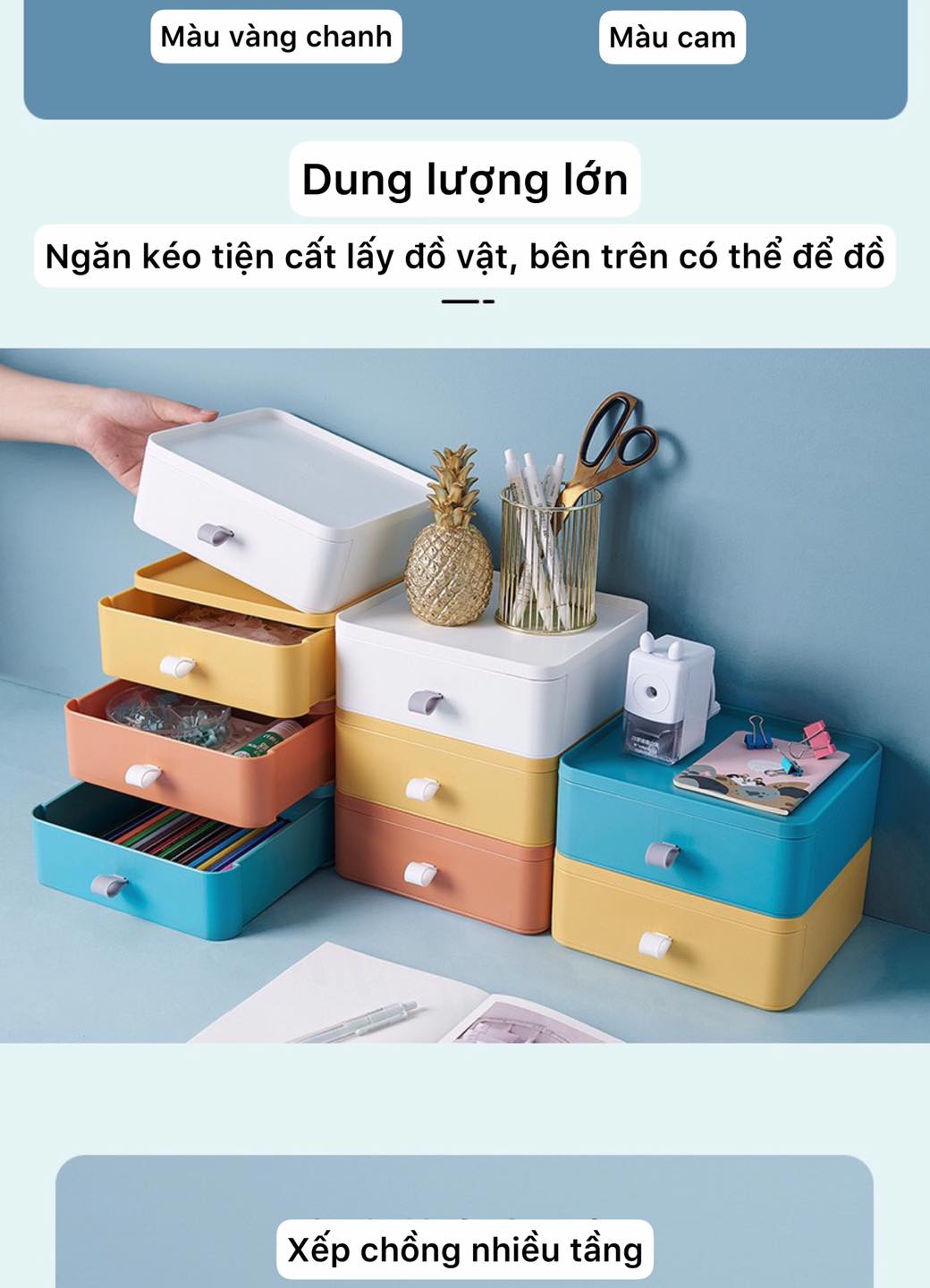 Hộp đựng đồ , mỹ phẩm, đựng đồ đa năng