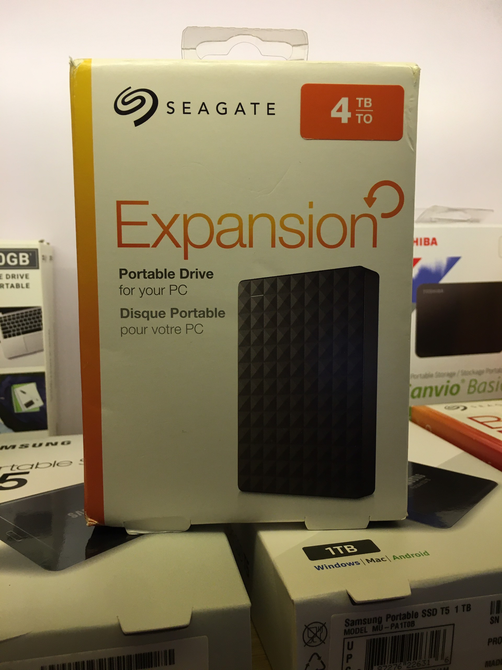 Ổ cứng di động Seagate Backup plus/Seagate Basic/Seagate One touch/Seagate Expansion 4TB USB 3.0