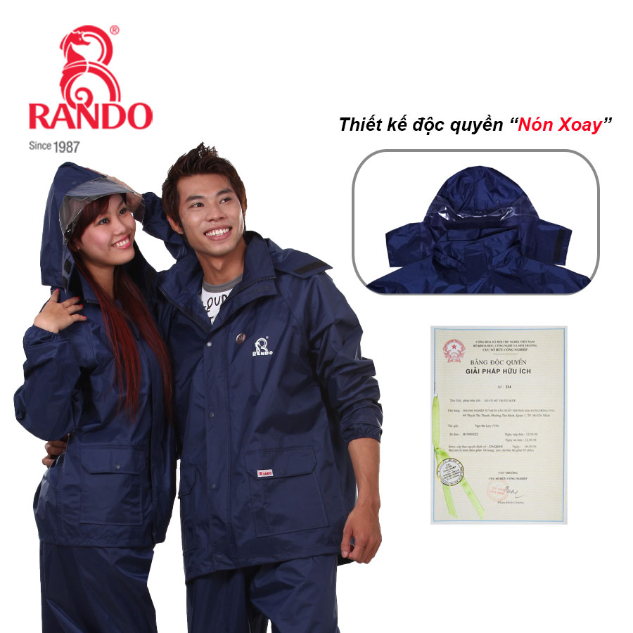 Bộ áo mưa A+ Rando