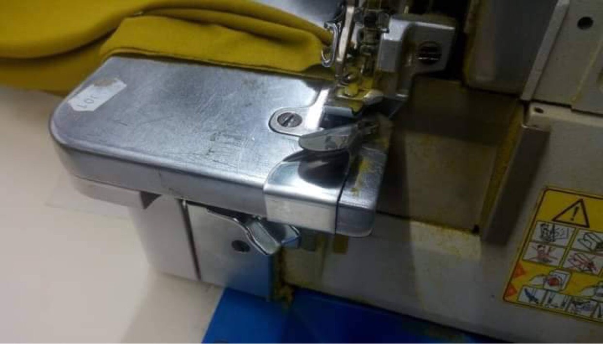 Cữ Chống Quăn Mép Vải - Máy Vắt Sổ Công Nghiệp.