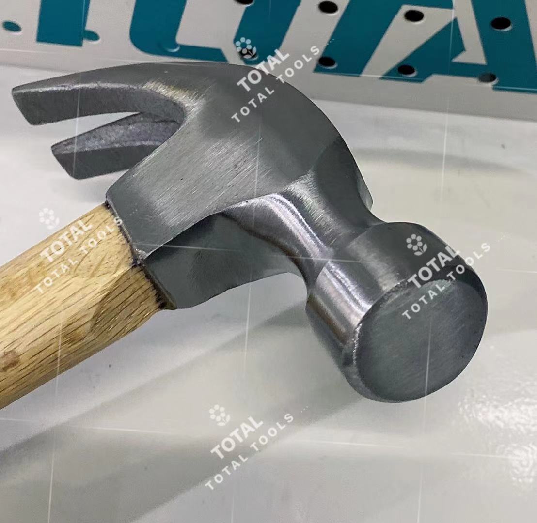 Búa nhổ đinh cán gỗ 220g Total THTW7308