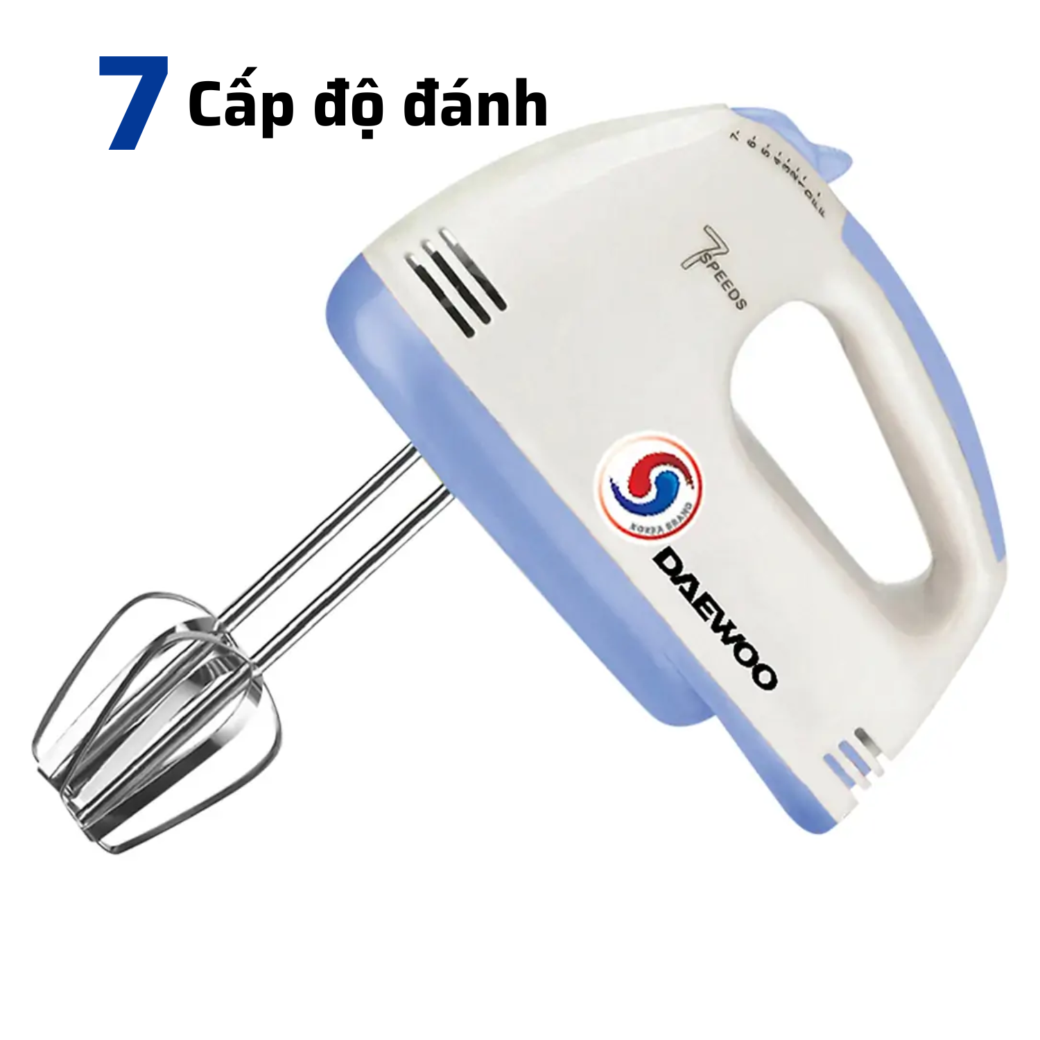 Daewoo Máy đánh trứng DWHM-318 (150w) - Hàng chính hãng