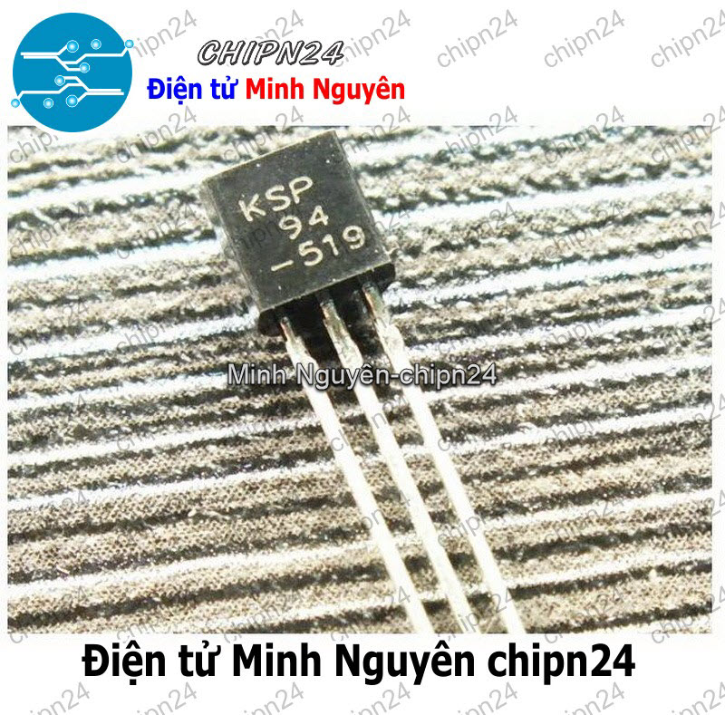 [10 con] (KT1) Transistor KSP94 A94 PNP TO-92 300mA 400V (MPSA94 A94) - HH001472