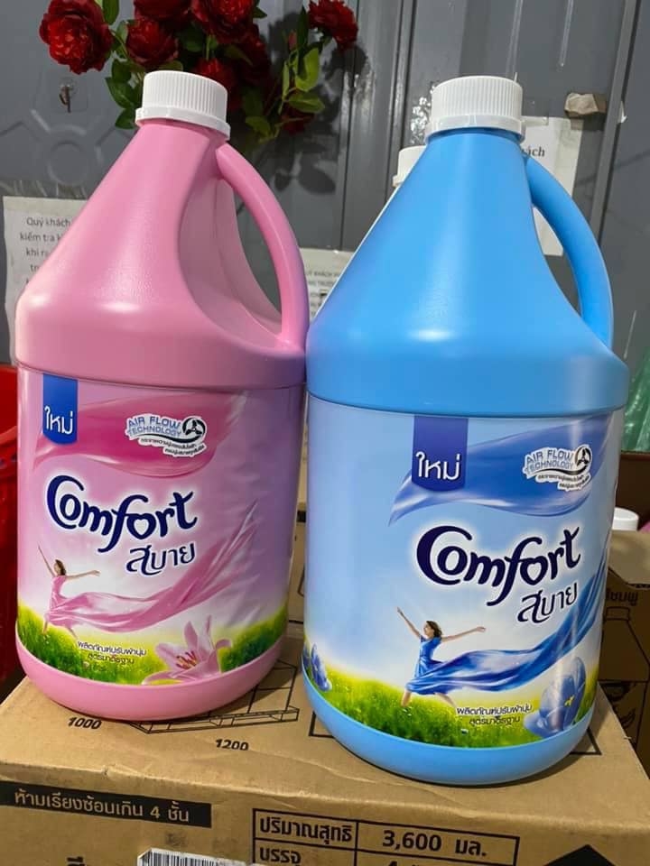 [HCM]NƯỚC XẢ VẢI COMFORT 2800ML [MÀU HỒNG] THÁI LAN