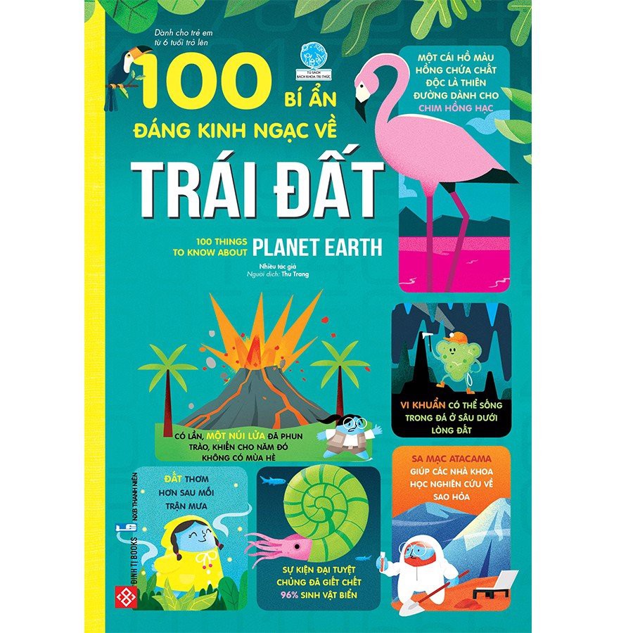 Sach 100 Bi ẩn đang Kinh Ngạc Về Trai đất 100 Things To Know About Planet Earth Lazada Vn