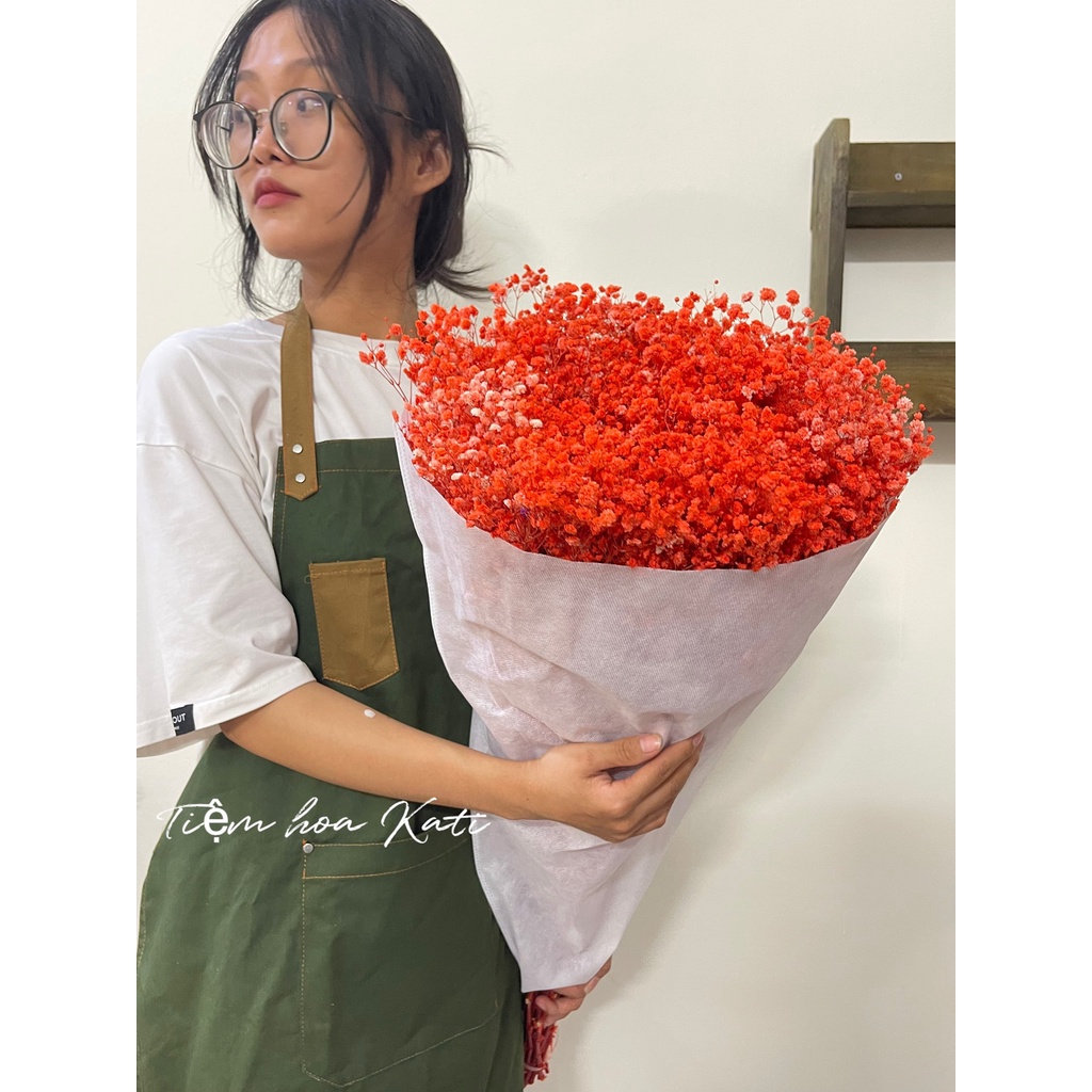 [Bó 400-450 gram] Bó hoa baby khô size lớn